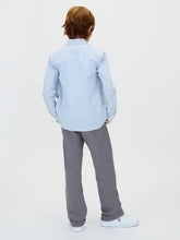 Carica l&#39;immagine nel visualizzatore di Gallery, Calvin Klein Jeans Pantalone in Felpa Grigio Gamba Larga