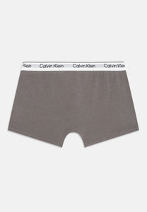 Calvin Klein Jeans B70B700506 - Boxer da Ragazzo, 2 Pezzi, Colore Grigio (granitegrey/pvhblack), 8-10 Anni