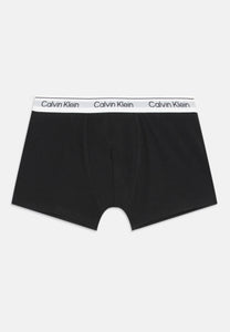Calvin Klein Jeans B70B700506 - Boxer da Ragazzo, 2 Pezzi, Colore Grigio (granitegrey/pvhblack), 8-10 Anni