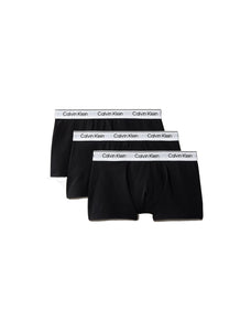 Calvin Klein Bambino Pantaloncini Boxer Confezione da 3 con Fascia con Logo, Nero