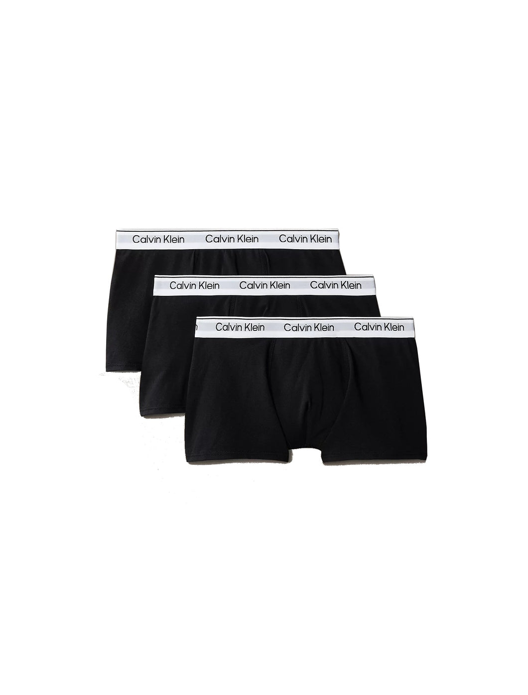 Calvin Klein Bambino Pantaloncini Boxer Confezione da 3 con Fascia con Logo, Nero