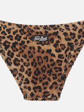 Load image into Gallery viewer, MC2 SAINT BARTH Costume Bikini 2 Pezzi in Tessuto Crinkle con Stampa Animalier - Junior &amp; Co.it