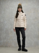 Carica l'immagine nel visualizzatore di Gallery, Blauer Giubbotto Piumino Caroll Junior Beige con Imbottitura Ovatta femmina 6-8-10-12 anni. Sconto 30% .