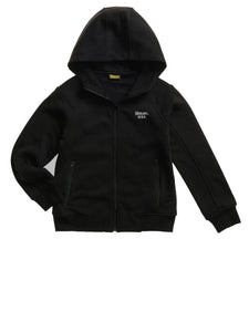 BLAUER Felpa Aperta con Zip David Junior Nera