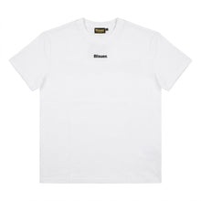 Load image into Gallery viewer, BLAUER T-shirt Lennoco in Cotone – Bianca con Logo Centrale e Maxi Stampa Posteriore - Junior &amp; Co.it