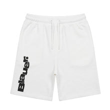 Load image into Gallery viewer, BLAUER Bermuda in Jersey con Maxi Logo Verticale – Bianco Laredo - Junior &amp; Co.it