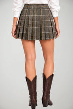 Load image into Gallery viewer, MC2 SAINT BARTH Minigonna Blay in Flanella con Motivo Tartan