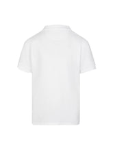 Load image into Gallery viewer, MC2 SAINT BARTH Polo Charles Jr in piqué di Cotone Bianco Senza Bottoni - Junior &amp; Co.it