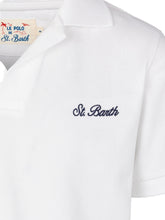 Load image into Gallery viewer, MC2 SAINT BARTH Polo Charles Jr in piqué di Cotone Bianco Senza Bottoni - Junior &amp; Co.it