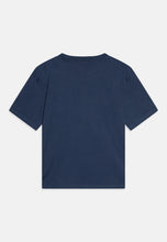 Carica l&#39;immagine nel visualizzatore di Gallery, Calvin Klein Jeans T-Shirt Blu con Stampa Logo sul Davanti
