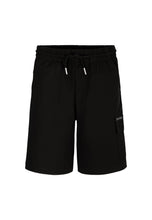 Carica l&#39;immagine nel visualizzatore di Gallery, Calvin Klein Jeans Pantaloncini Neri Cargo Parachute Taglio Relaxed