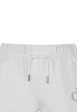 Carica l&#39;immagine nel visualizzatore di Gallery, Calvin Klein Jeans Short Bianco in Felpa con Logo