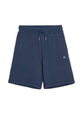 Calvin Klein Jeans Pantaloncini da Tuta Blu avio Taglio Relaxed Bambino