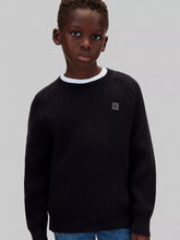 Carica l'immagine nel visualizzatore di Gallery, CALVIN KLEIN JEANS Maglia Relaxed Girocollo Nero