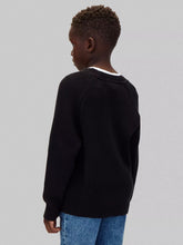 Carica l'immagine nel visualizzatore di Gallery, CALVIN KLEIN JEANS Maglia Relaxed Girocollo Nero