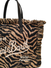 Load image into Gallery viewer, MC2 SAINT BARTH Borsa Colette in Felt Stampa Zebrata Dimensioni 30x22x15 cm