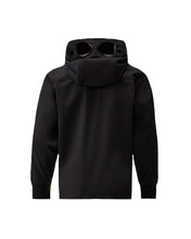 Carica l'immagine nel visualizzatore di Gallery, C.P. COMPANY Giubbotto SoftShell Blu con Cappuccio Goggle - Junior &amp; Co.it