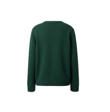 Load image into Gallery viewer, MC2 SAINT BARTH Maglia Verde Girocollo Douglas Stampa Ricamo Vado dai Nonni