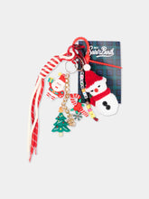 Load image into Gallery viewer, MC2 SAINT BARTH Portachiavi con Pupazzo di Neve e Babbo Natale