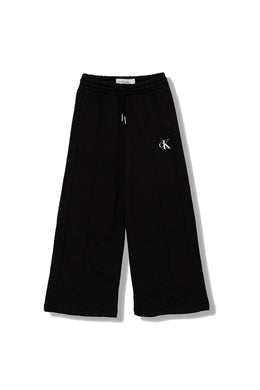 Calvin Klein Jeans Pantalone Tuta in Cotone a Gamba Larga