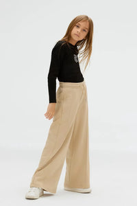 Calvin Klein Jeans Pantalone Tuta in Cotone a Gamba Larga