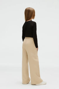 Calvin Klein Jeans Pantalone Tuta in Cotone a Gamba Larga