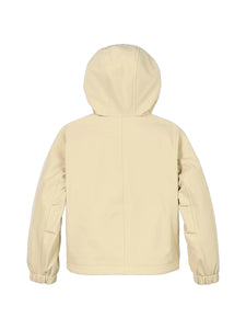 Calvin Klein JEANS Giubbotto Parka tecnico imbottito leggero Panna