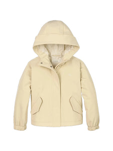 Calvin Klein JEANS Giubbotto Parka tecnico imbottito leggero Panna
