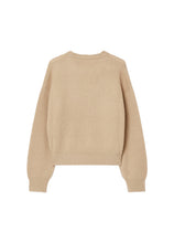 Carica l'immagine nel visualizzatore di Gallery, LIU JO Maglia Beige Girocollo in Misto Lana Ragazza