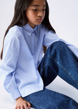 Load image into Gallery viewer, LIU JO Jeans Straight in Denim con Micro Strass
