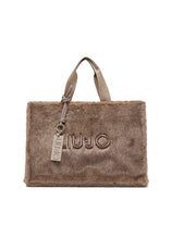 Carica l'immagine nel visualizzatore di Gallery, LIU JO Borsa Tote in Teddy Beige con Zip
