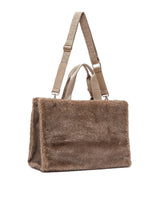 Carica l'immagine nel visualizzatore di Gallery, LIU JO Borsa Tote in Teddy Beige con Zip