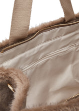 Carica l'immagine nel visualizzatore di Gallery, LIU JO Borsa Tote in Teddy Beige con Zip