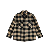 Carica l'immagine nel visualizzatore di Gallery, SARABANDA Camicia Overshirt a Quadri in Twill di Cotone