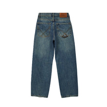 Carica l'immagine nel visualizzatore di Gallery, ROY ROGER'S Jeans in Denim Balloon Fit Lavaggio Scuro