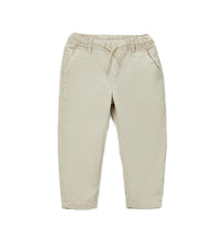 Carica l'immagine nel visualizzatore di Gallery, SARABANDA Pantalone in Velluto Beige Bambino Carrot Fit