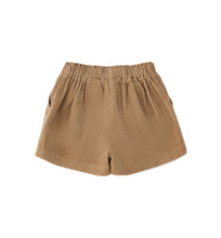 Carica l'immagine nel visualizzatore di Gallery, SARABANDA Shorts Bambina in Velluto Biscotto