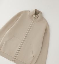 Load image into Gallery viewer, SARABANDA Cardigan Ragazzo Jaquard con Zip e Colletto Alto