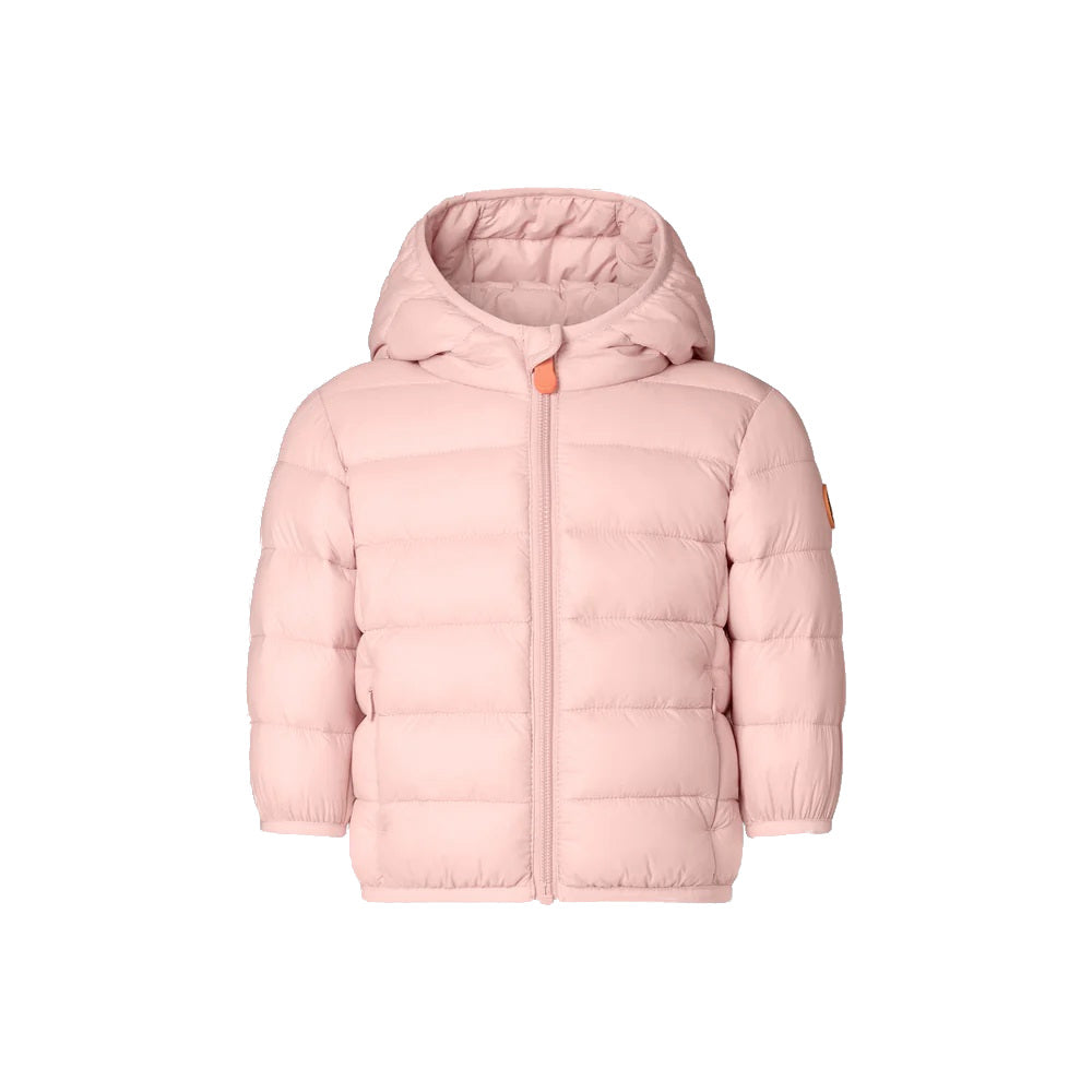 Save The Duck Giubbotto Piumino Animal Free Neonato Wally Rosa Confett