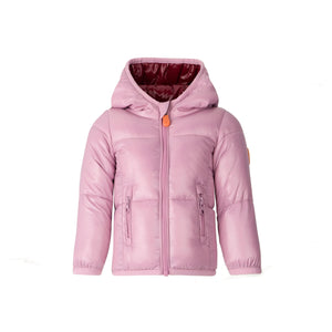 Save The Duck Giubbotto Piumino Neonata Animal Free Jody Rosa