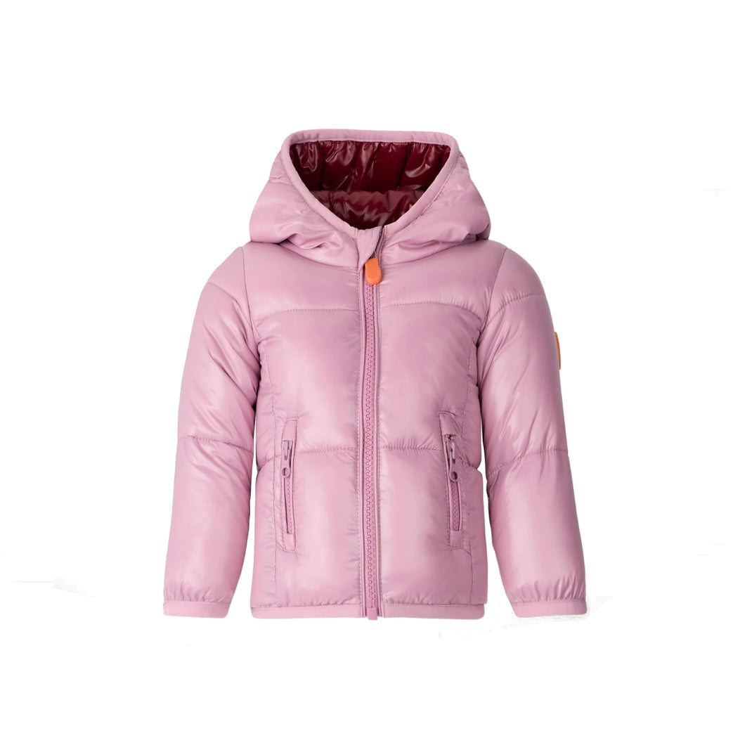 Save The Duck Giubbotto Piumino Neonata Animal Free Jody Rosa