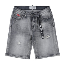 Load image into Gallery viewer, ICON Bermuda Denim Nero Bambino e Ragazzo - Junior &amp; Co.it