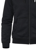 Load image into Gallery viewer, ICON Felpa Nera con Cappuccio e Zip Bambino e Ragazzo - Junior &amp; Co.it
