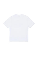 Load image into Gallery viewer, DIESEL T-Shirt Bianca con Logo Oval D Stampato - Junior &amp; Co.it