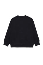 Load image into Gallery viewer, DIESEL Felpa Girocollo Nera con Logo Stampato sul Davanti - Junior &amp; Co.it