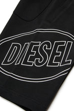 Load image into Gallery viewer, DIESEL Bermuda Nero in Felpa con Logo - Junior &amp; Co.it