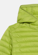 Load image into Gallery viewer, SAVE THE DUCK Giubbino Verde Lime con Cappuccio per Bambini e Ragazzi Huey - Junior &amp; Co.it