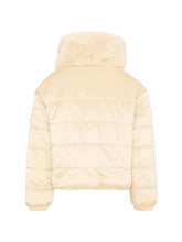 Load image into Gallery viewer, SAVE THE DUCK Giubbotto Ecopelliccia Reversibile Ceri Beige