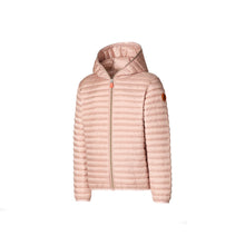 Carica l'immagine nel visualizzatore di Gallery, SAVE THE DUCK Giubbino Rosa con Cappuccio per Bambine e Ragazze Rosy