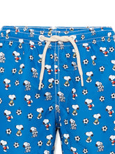 Carica l'immagine nel visualizzatore di Gallery, MC2 SAINT BARTH Costume Boxer Mare Jean Lighting Blu Stampa Snoopy Calcio - Junior &amp; Co.it